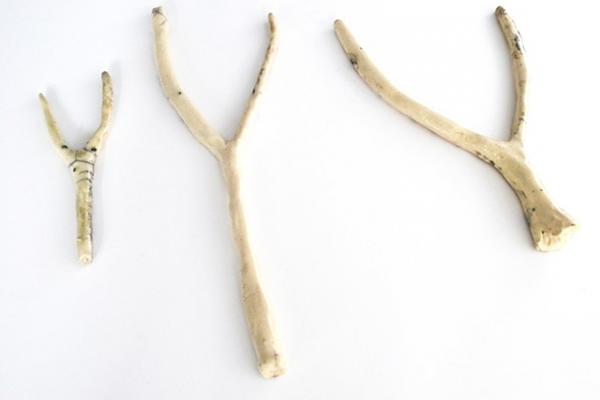 Dowsing Rods (In Blood and Bone), Ceramics (Raku)