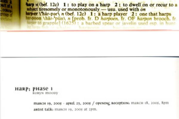 Flyer Harp Phase I