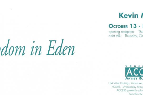 Flyer Sodom in Eden