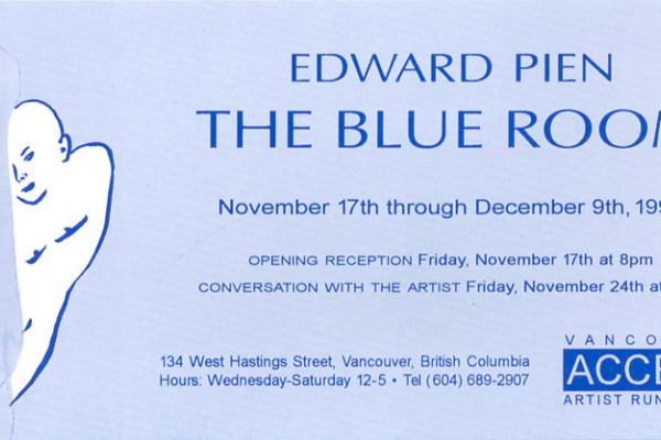 Flyer The Blue Room