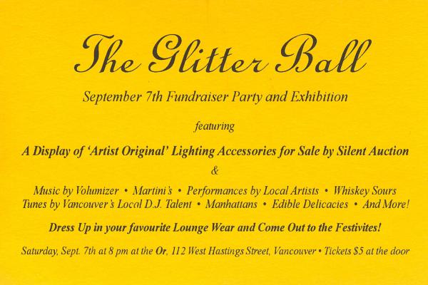 Flyer The Glitter Ball