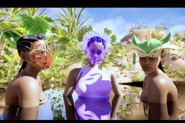 Video still of 'Home404', video installation by Sondi (2022)