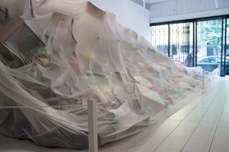 Installation views of Ian Johnston: The Chamber, Access Gallery, 2015.