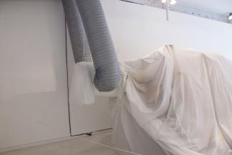 Installation views of Ian Johnston: The Chamber, Access Gallery, 2015.