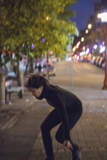 Sikarnt Skoolisariyaporn, Object without Shadow, 2017, stills from performance. Photo documentation by Sahand Mohajer.