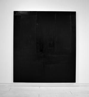 Carolyn Stockbridge, Untitled (1.10.Pb9.X177267/Pb11.Fe304), from the series Frequency.10., 2015 – 2017, oil on canvas, 213 x 182 cm. Courtesy of the artist.