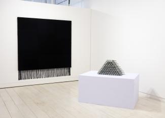Installation views of Laura Piasta: Sounding the Ultraviolet (Access Gallery, 2015-16). Photodocumentation: Laura Piasta.
