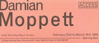 Flyer Damian Moppett