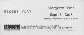 Flyer Recent Play
