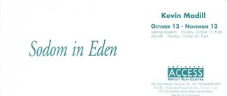 Flyer Sodom in Eden
