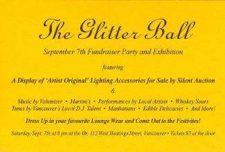 Flyer The Glitter Ball