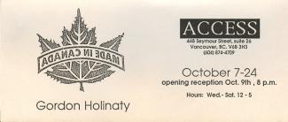 Flyer Made in Canada