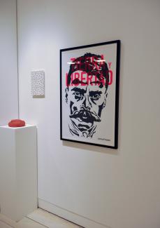 installation view of group exhibition