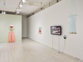 Installation shot of exhibition.