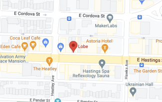 google map of Lobe's location