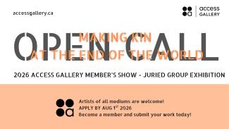 CALL FOR ARTIST - submit to our 2026 member's show!
